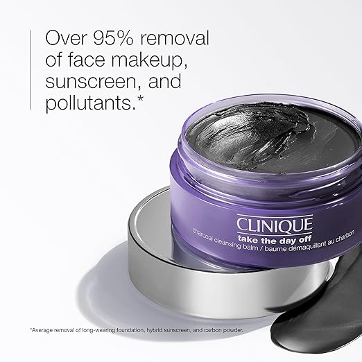 Clinique Take The Day Off Charcoal Cleansing Balm Makeup Remover 4.2oz - Curly Luxe