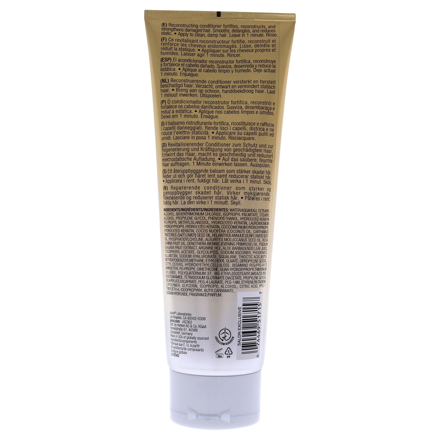 Joico K-PAK Reconstructing Conditioner 8.5oz - Curly Luxe