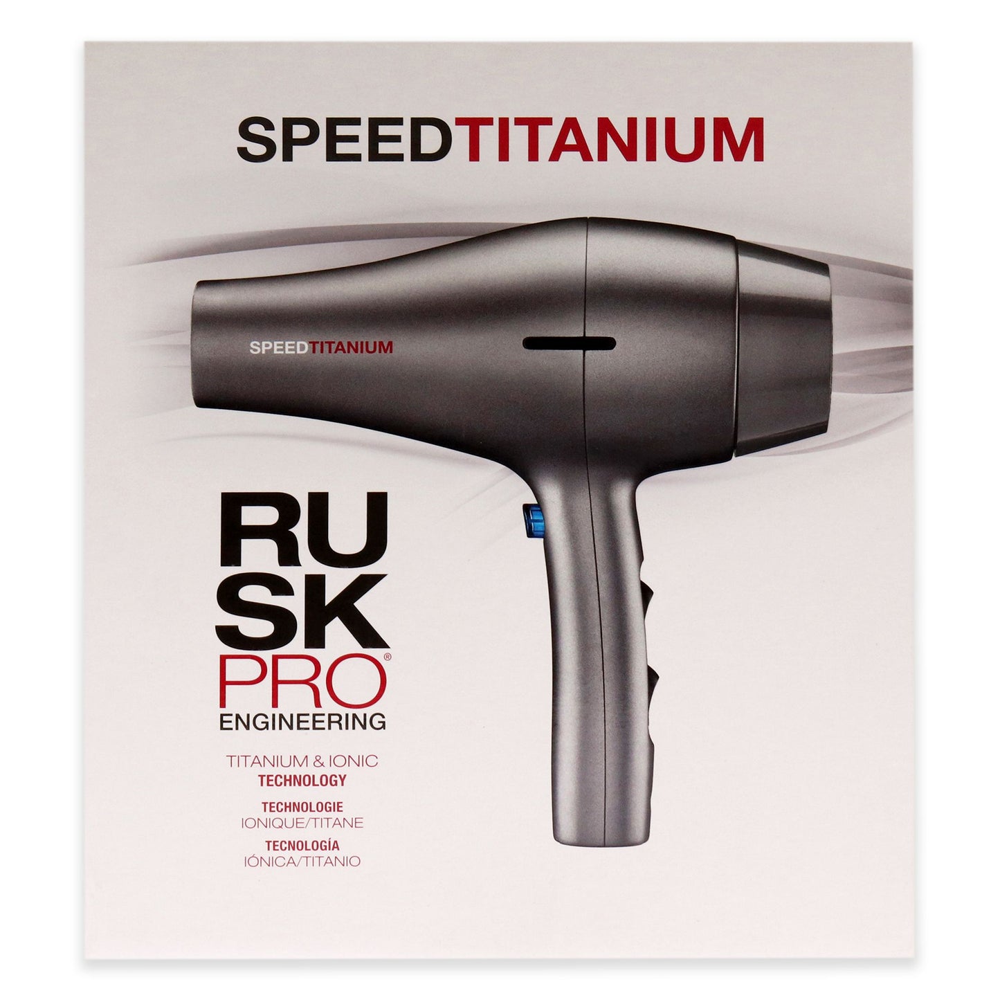 Rusk Speed Titanium Hair Dryer - Curly Luxe