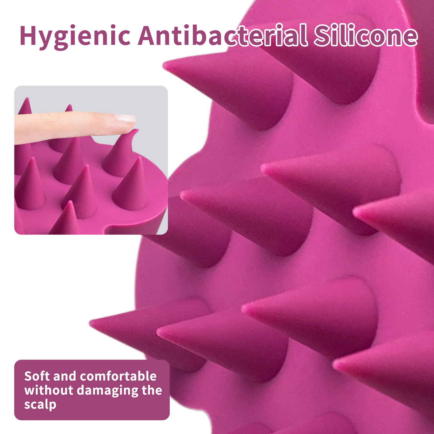 Silicone Scalp Massager - Curly Luxe