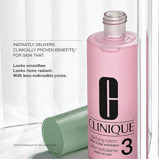 Clinique Clarifying Face Lotion 3 - For Combination Oily Skin 13.5oz - Curly Luxe