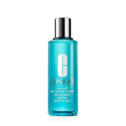 Clinique Rinse-Off Eye Makeup Remover Solvent 4.2oz - Curly Luxe