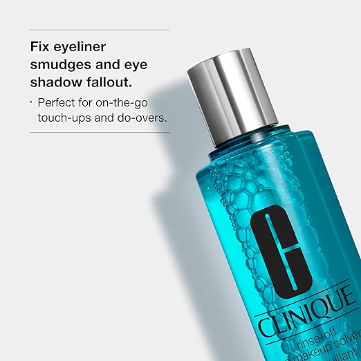 Clinique Rinse-Off Eye Makeup Remover Solvent 4.2oz - Curly Luxe