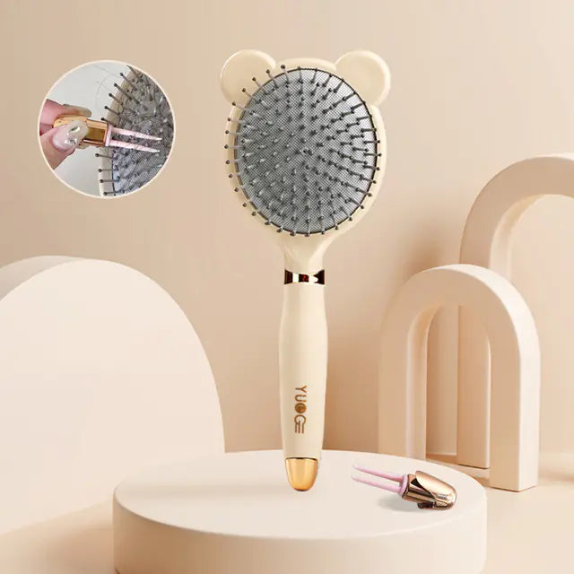 Large Air Cushion Comb for Women's Long Hair Care - Curly Luxe