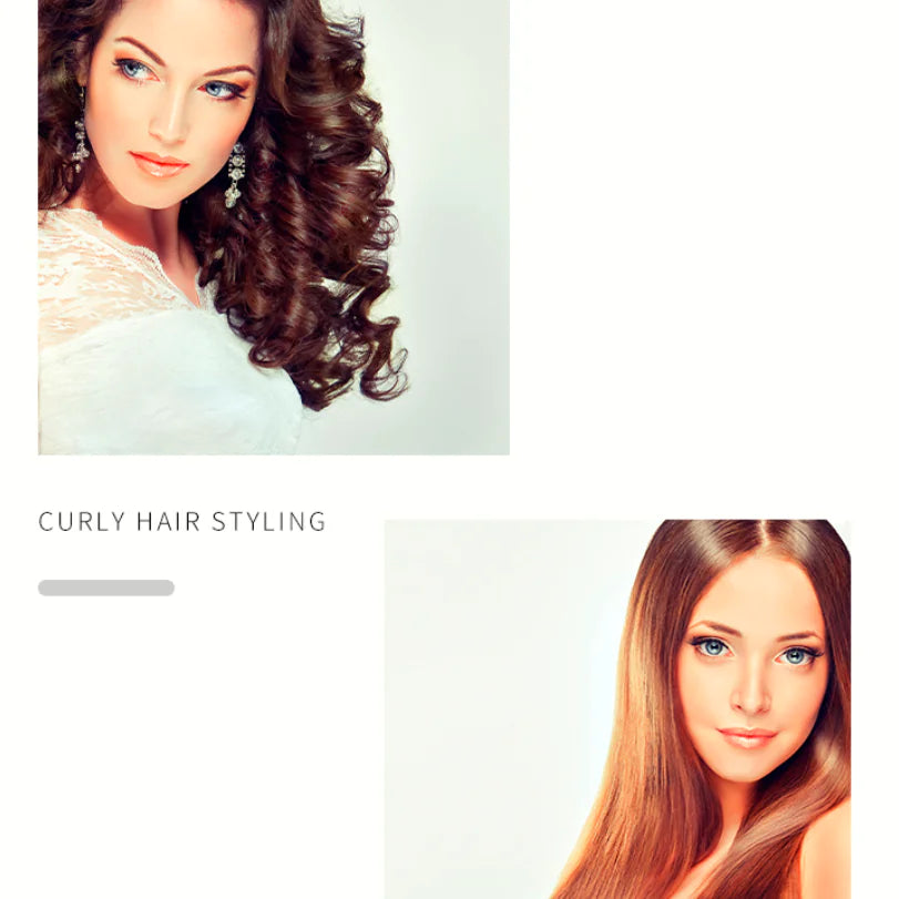 Women's Curl Smoothing Comb and Hairdressing Tools - Curly Luxe