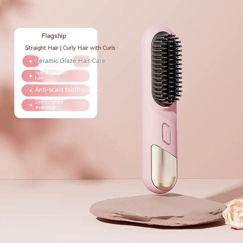 Portable Wireless Straight Comb for Hair Care - Curly Luxe