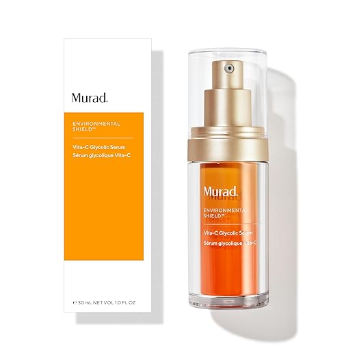 Murad Environmental Shield Vita-C Glycolic Brightening Serum 1oz - Curly Luxe