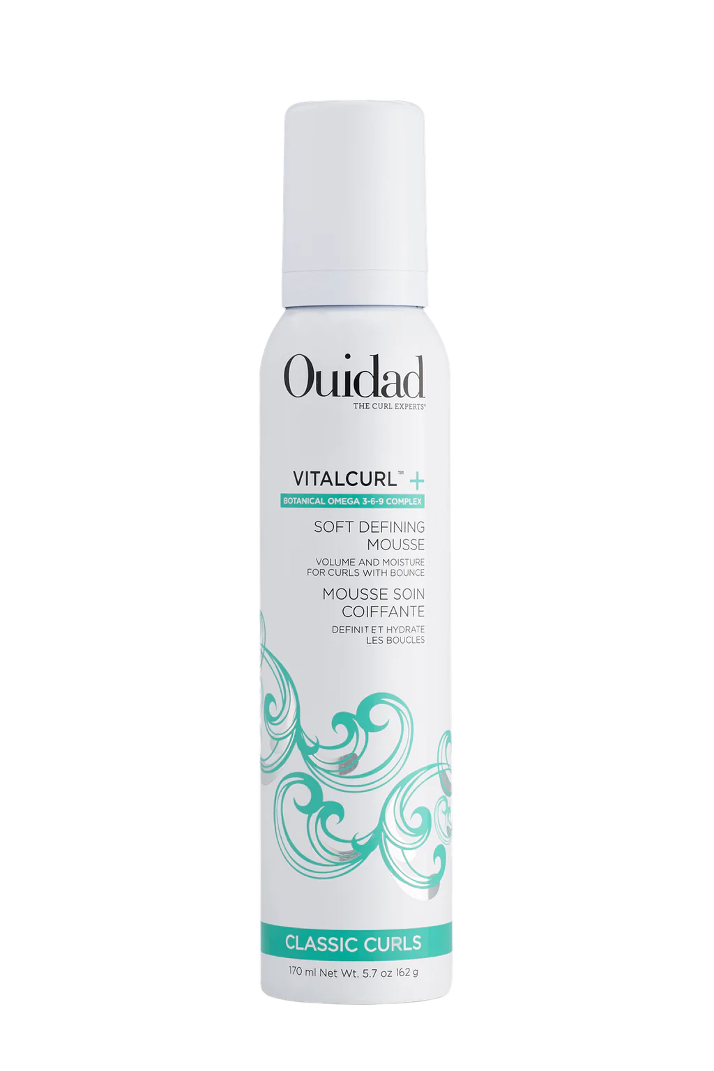 Ouidad Vital Curl + Soft Defining Mousse 5.7 oz - Curly Luxe
