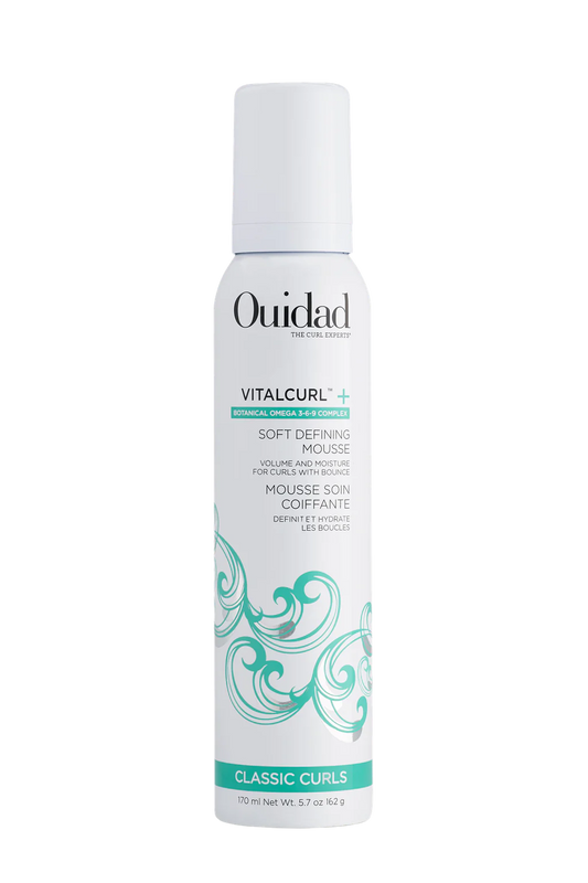 Ouidad Vital Curl + Soft Defining Mousse 5.7 oz - Curly Luxe