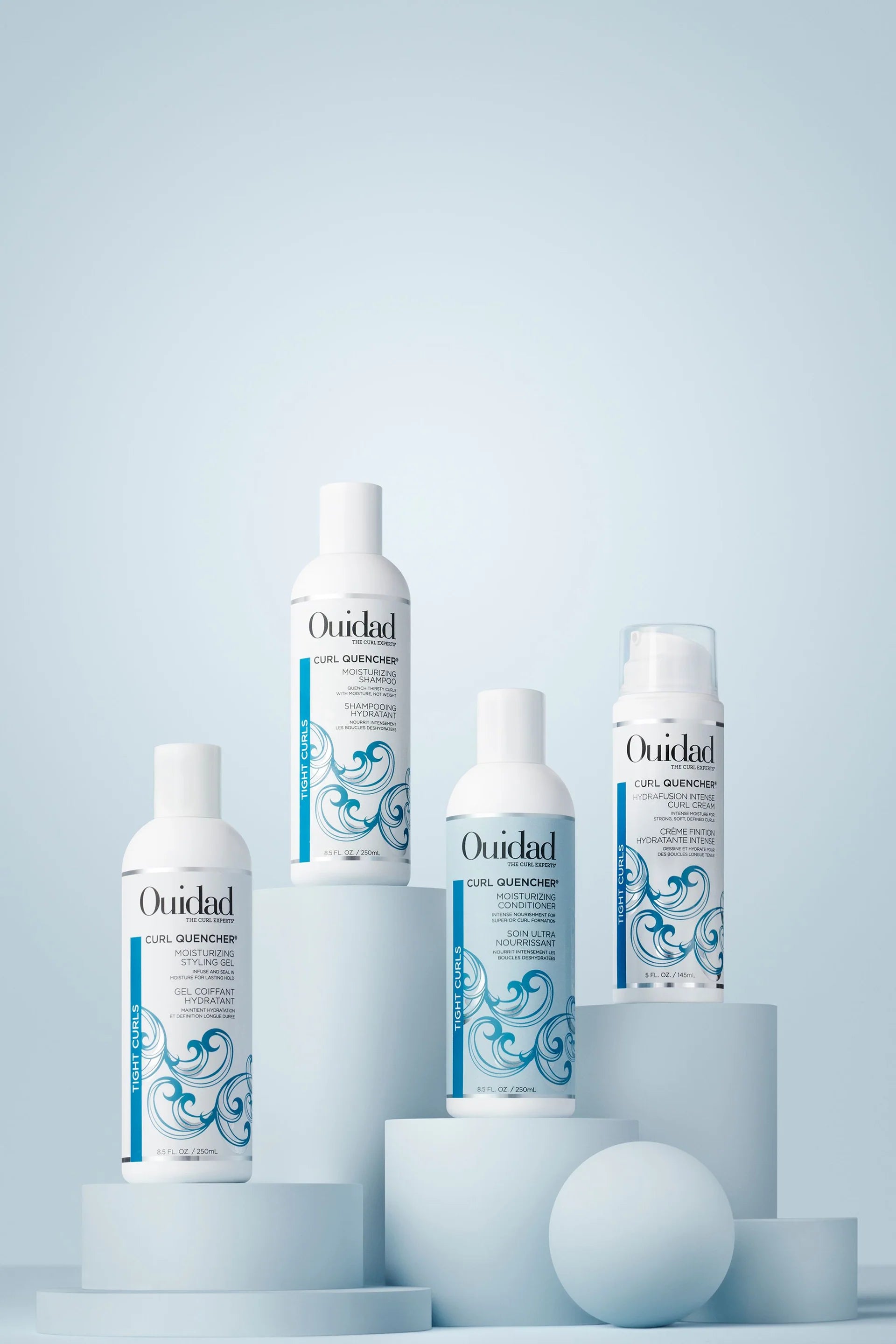 Ouidad Curl Quencher Moisturizing Styling Gel 33.8 oz - Curly Luxe