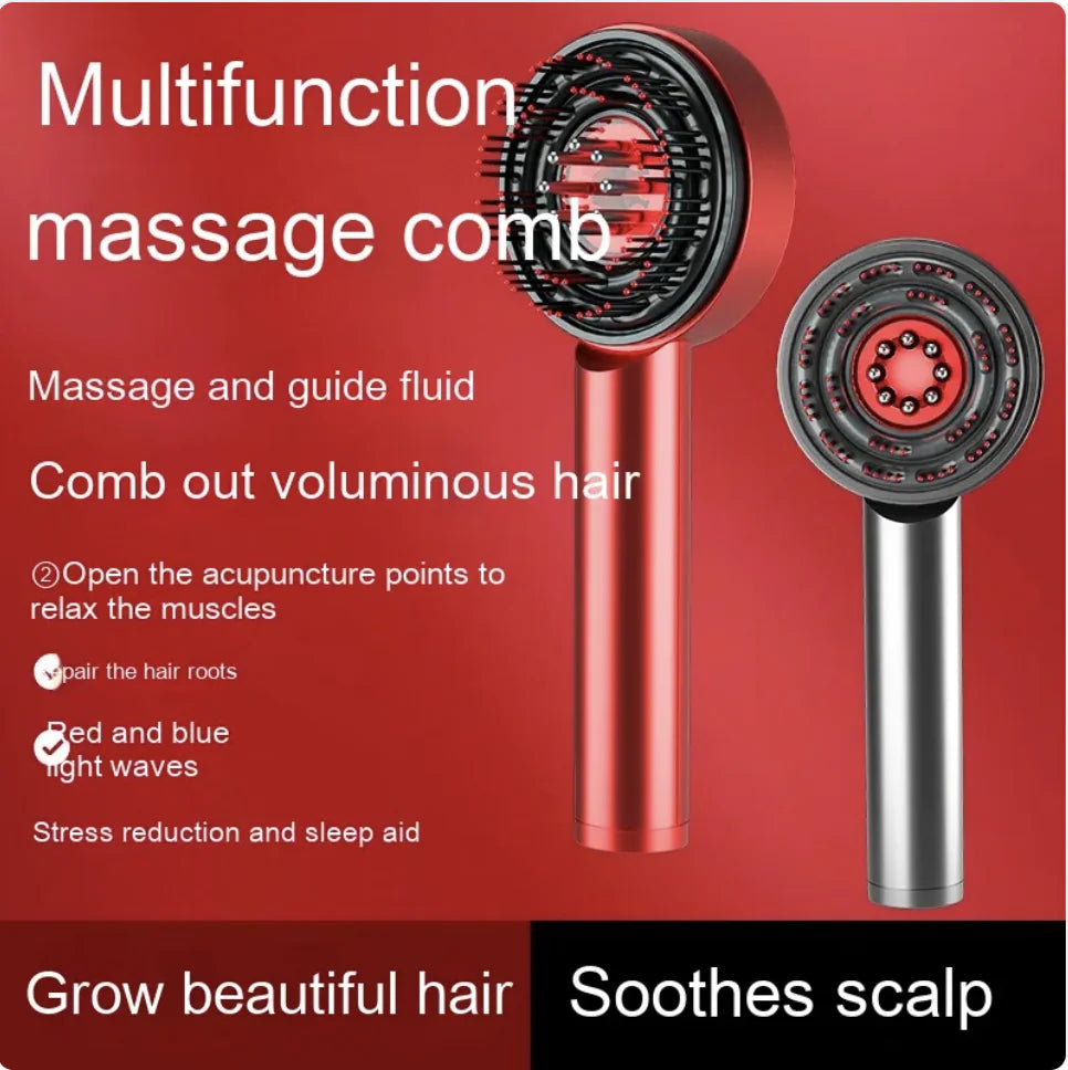 Infrared Hair Care Fluffy Comb & Scalp Massager - Curly Luxe