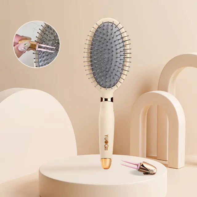 Large Air Cushion Comb for Women's Long Hair Care - Curly Luxe