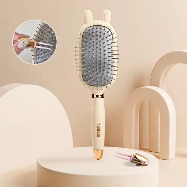 Large Air Cushion Comb for Women's Long Hair Care - Curly Luxe