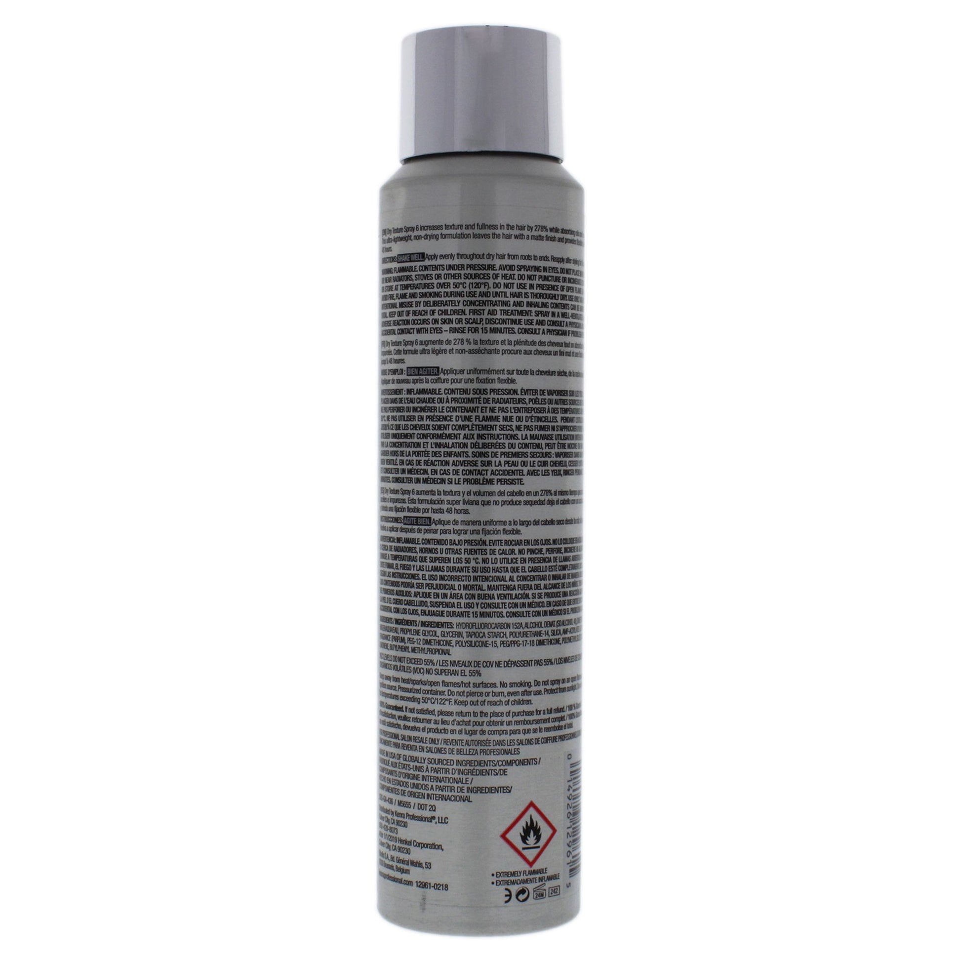 Kenra Platinum Dry Texture Spray - 6 5.3oz - Curly Luxe