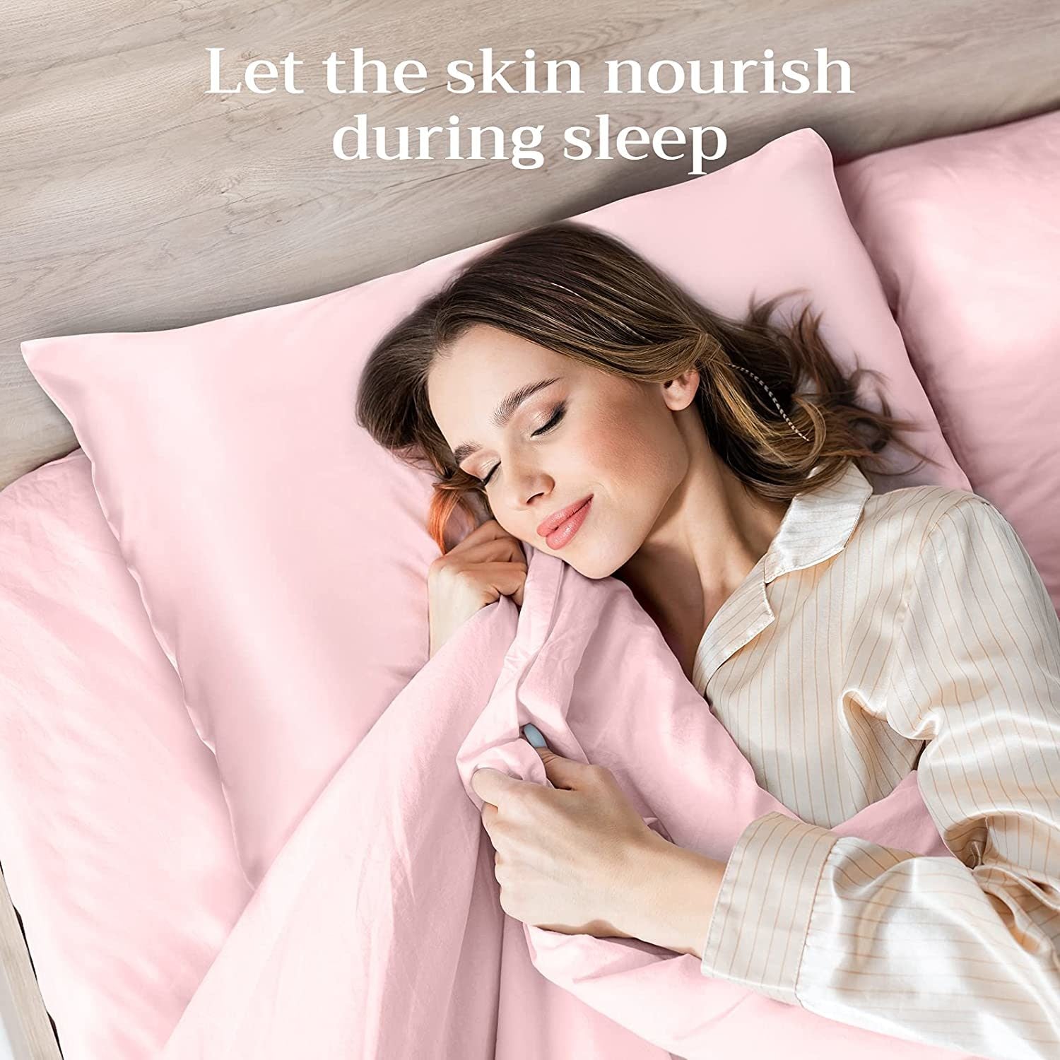 Silk Pillowcase for Hair and Skin - Curly Luxe