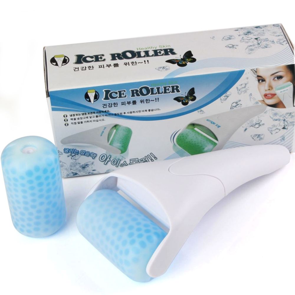 Ice Roller Body Face Facial Cold Gel Cooling Therapy Massager - Curly Luxe