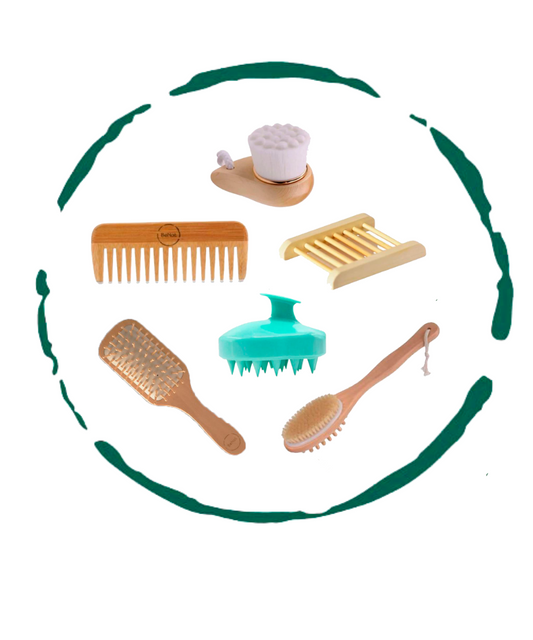 Bath Essentials Set. 6-Pack. - Curly Luxe