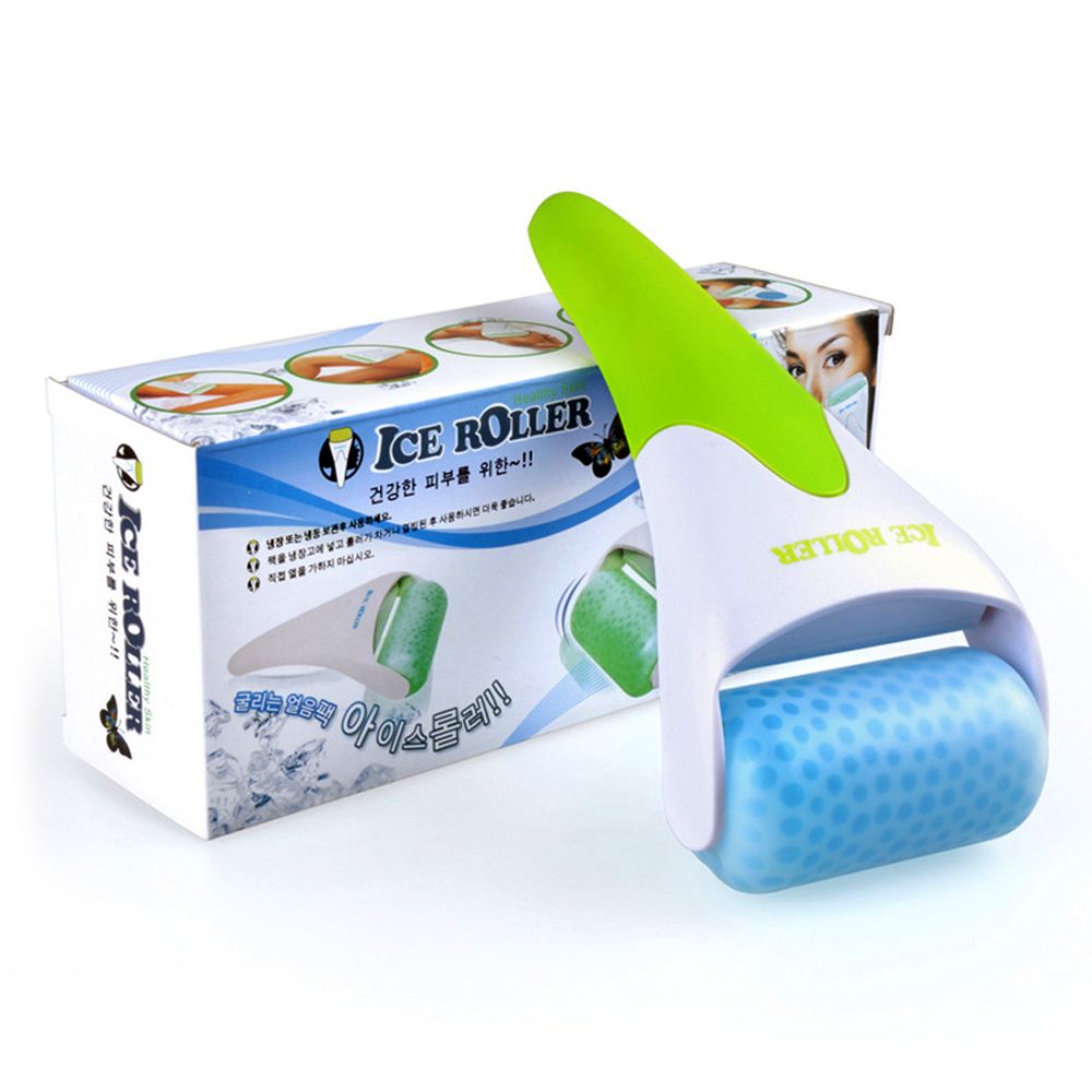 Ice Roller Body Face Facial Cold Gel Cooling Therapy Massager - Curly Luxe
