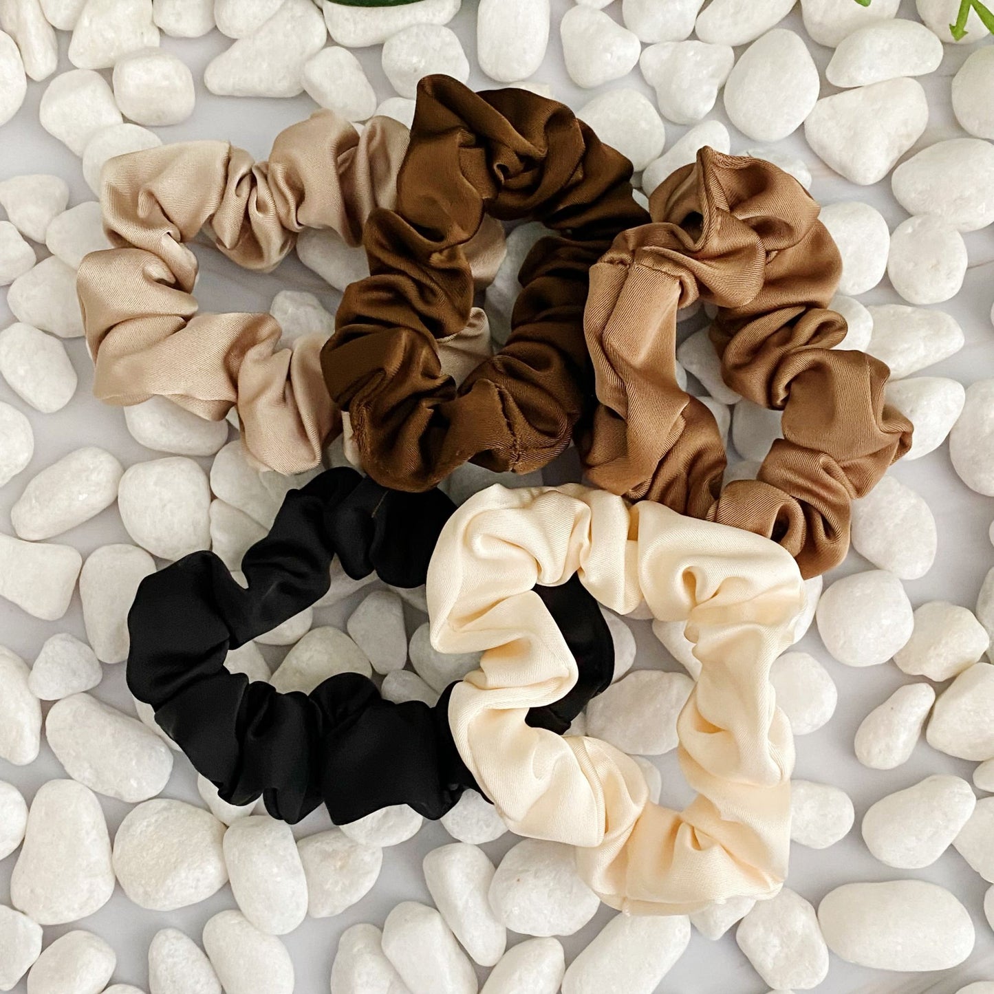 Classic Satin Scrunch Set - Curly Luxe