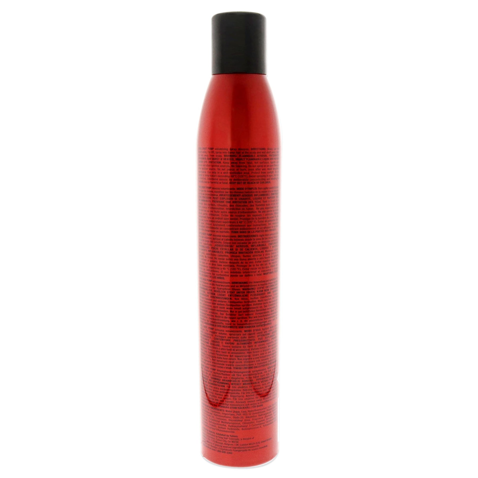 Big Sexy Hair Root Pump Volumizing Spray Mousse 10oz - Curly Luxe