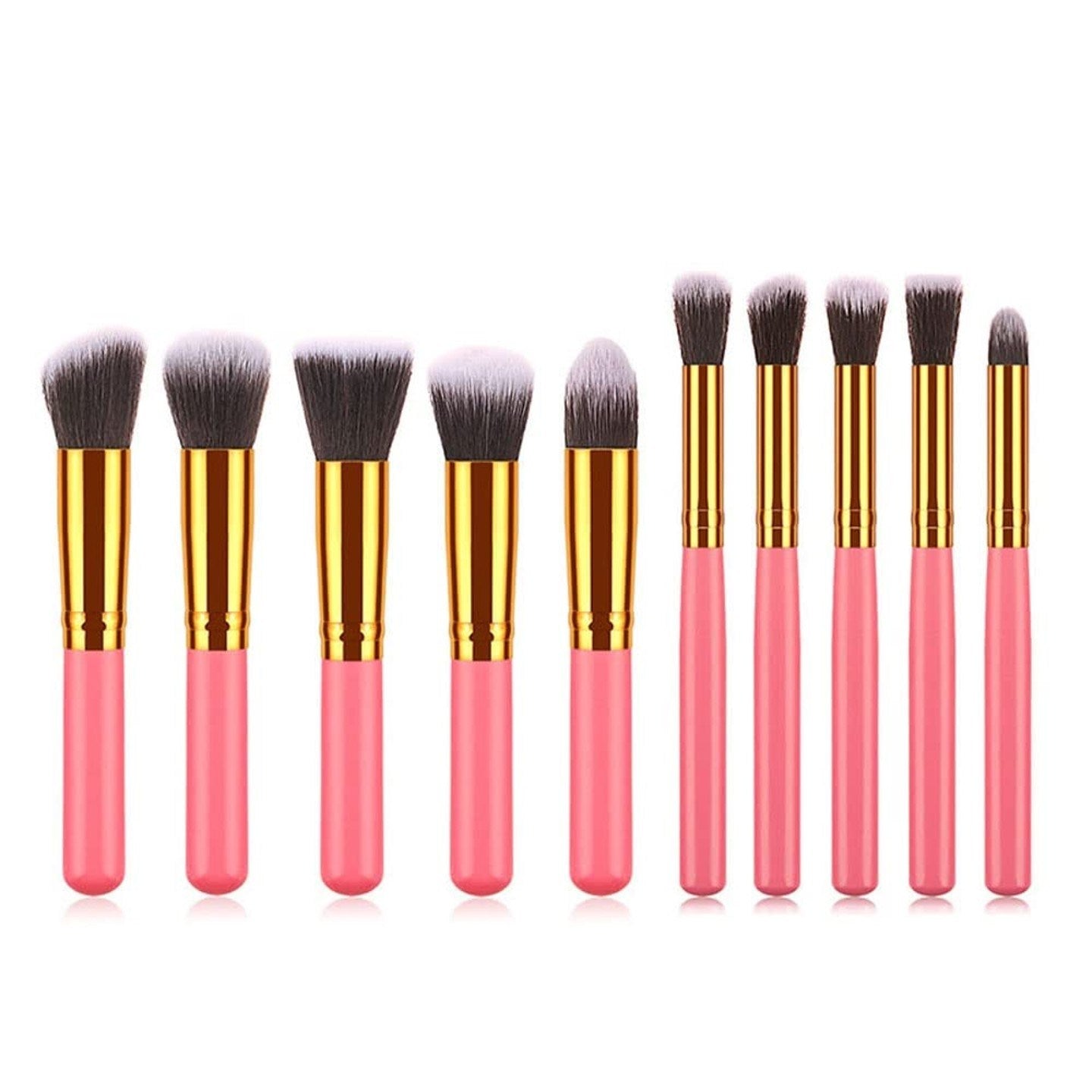 Travel Set Mini Makeup Brush Set - Curly Luxe
