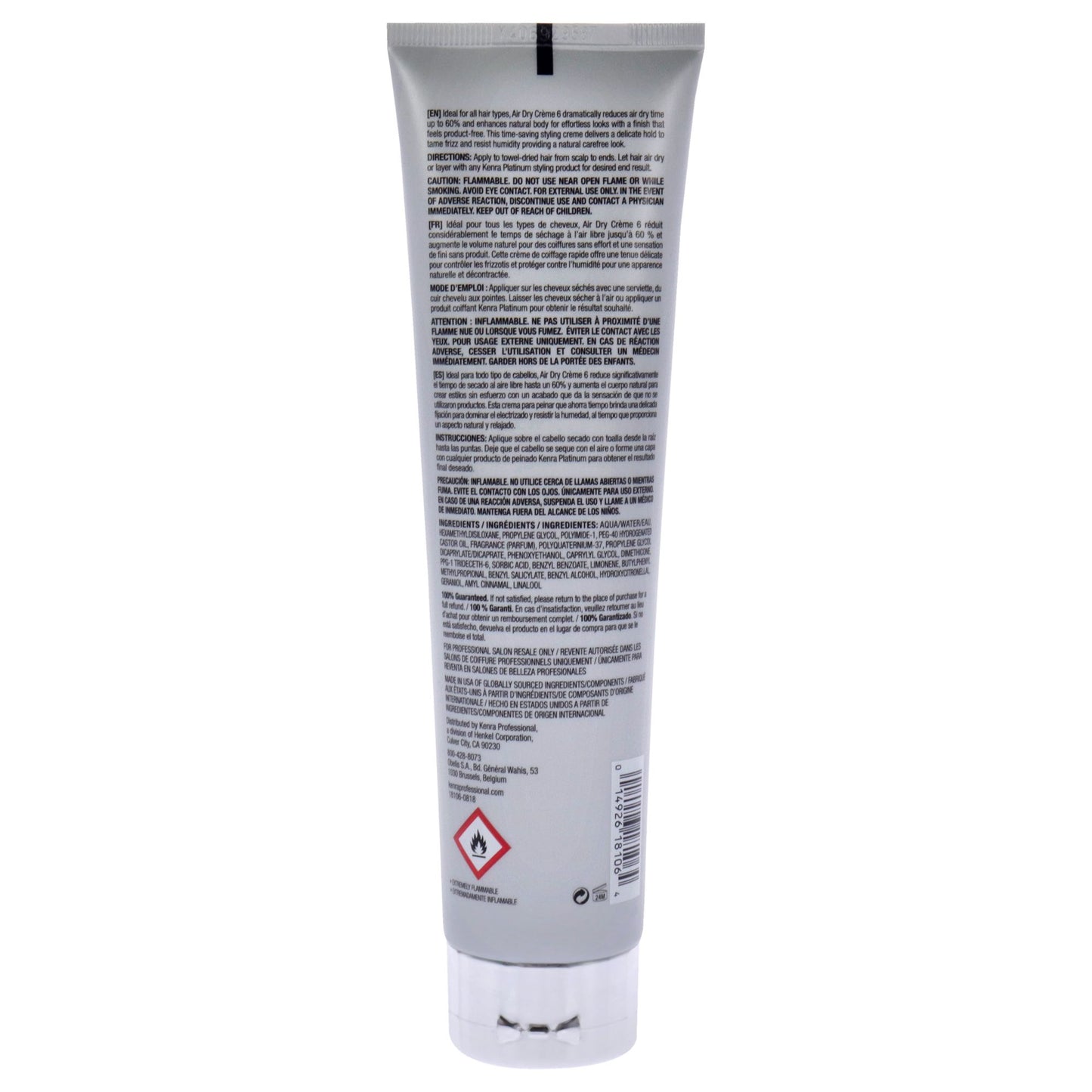 Kenra Air Dry Creme - 6 5.0oz - Curly Luxe