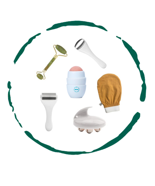 Skincare Accessories Bundle -6 Pcs - Curly Luxe