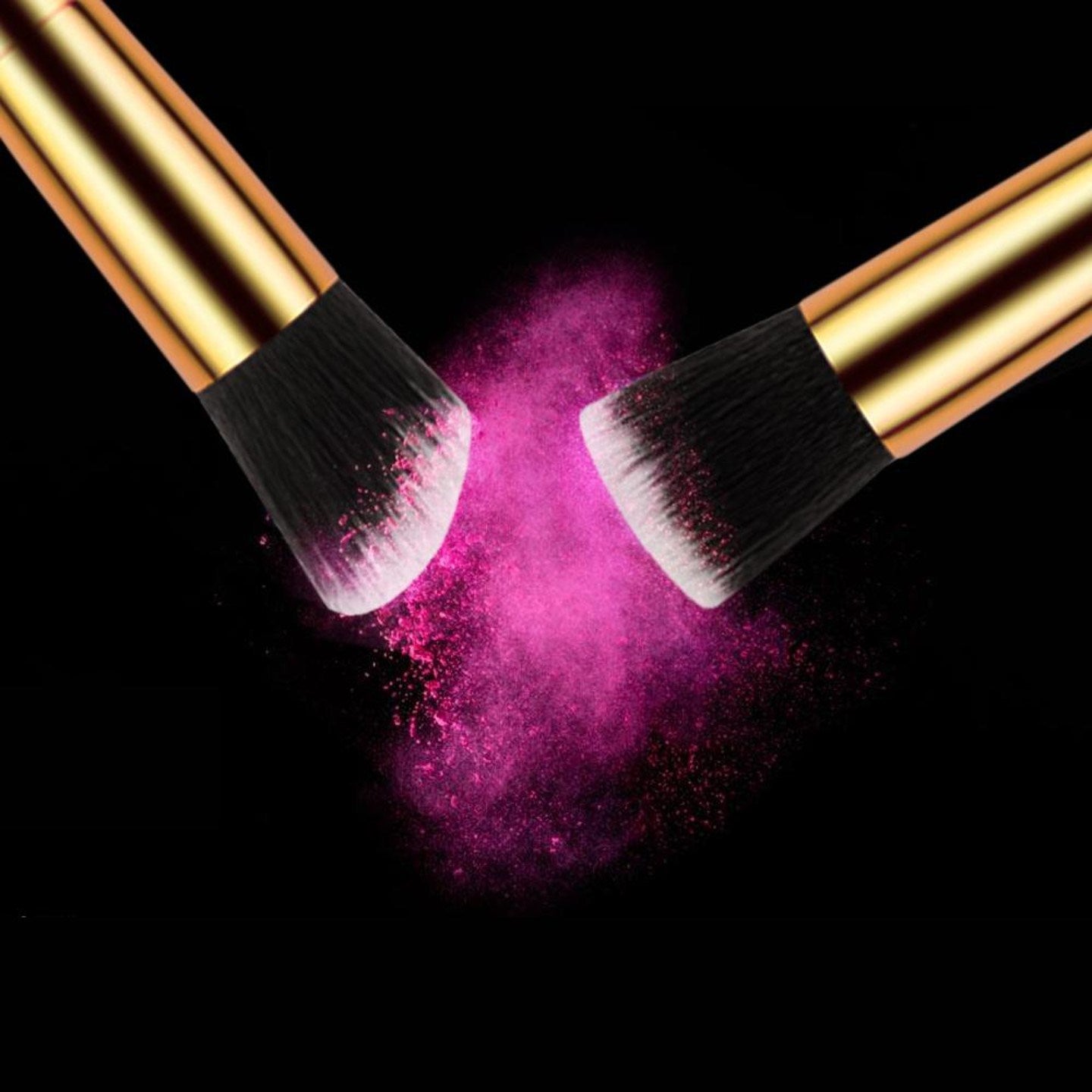 Travel Set Mini Makeup Brush Set - Curly Luxe