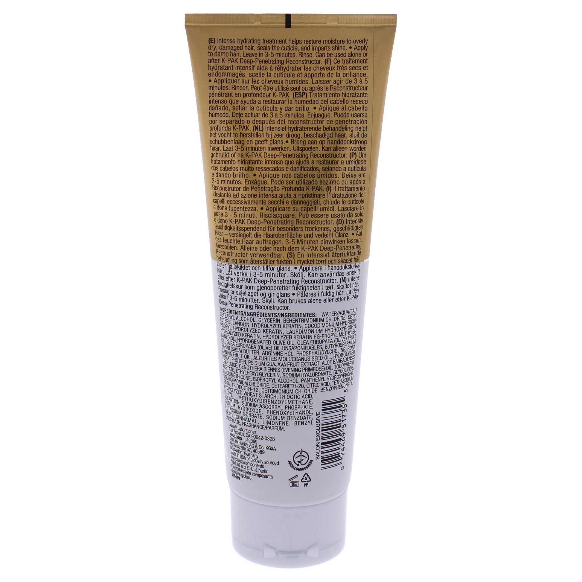 Joico K-Pak Hydrator Intense Treatment 8.5oz Treatment - Curly Luxe