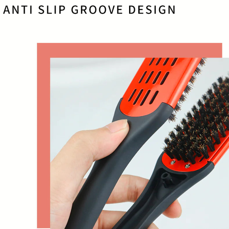 Women's Curl Smoothing Comb and Hairdressing Tools - Curly Luxe