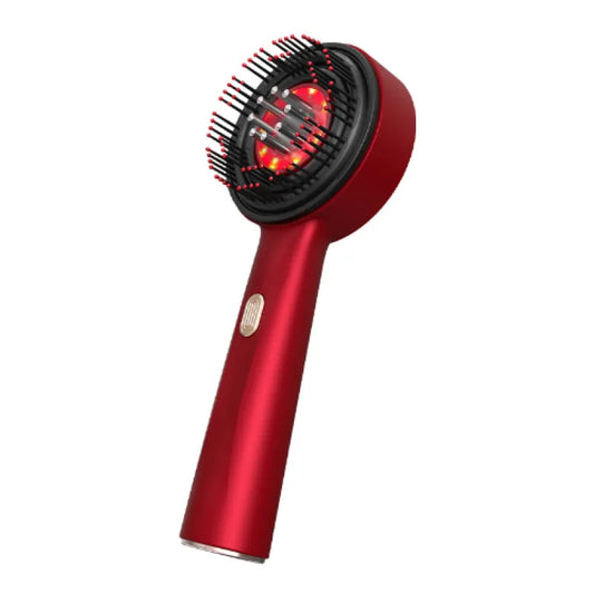 Electric Scalp Massage Comb – Red Light & Hair Care - Curly Luxe