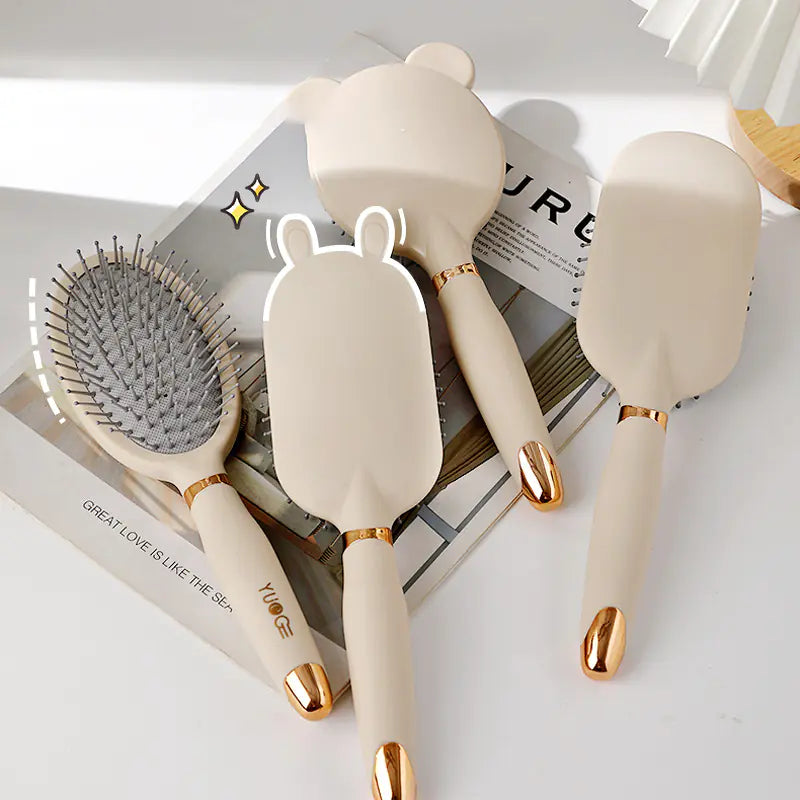 Large Air Cushion Comb for Women's Long Hair Care - Curly Luxe