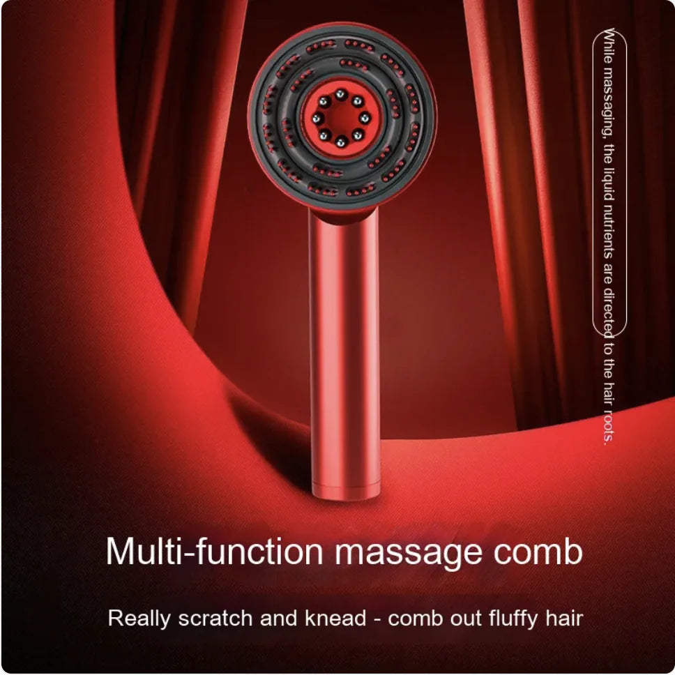 Infrared Hair Care Fluffy Comb & Scalp Massager - Curly Luxe