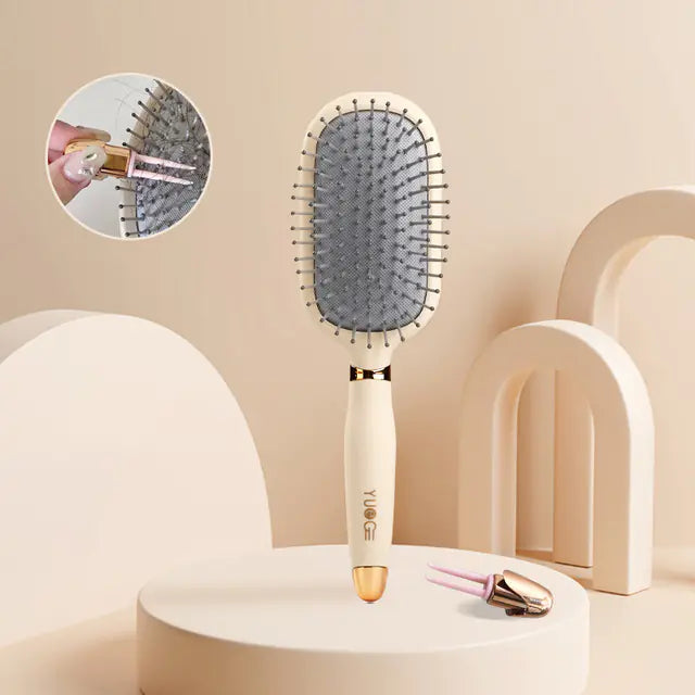 Large Air Cushion Comb for Women's Long Hair Care - Curly Luxe